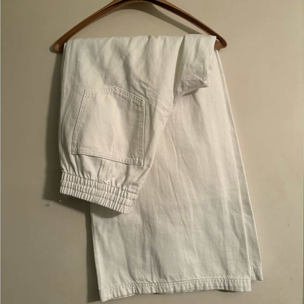 White Linen Pants